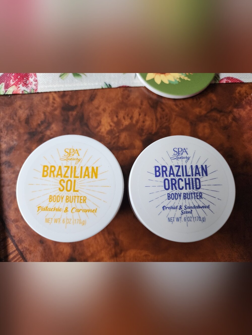 Spa Luxury Brazilian Body Butter Bundle | Brazilian Sol & Brazilian Orchid | - Picture 2 of 3